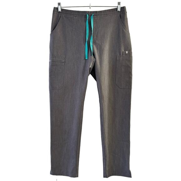 Figs Technical Collection Women Scrub Pant Gray Size Medium - Picture 1 of 10